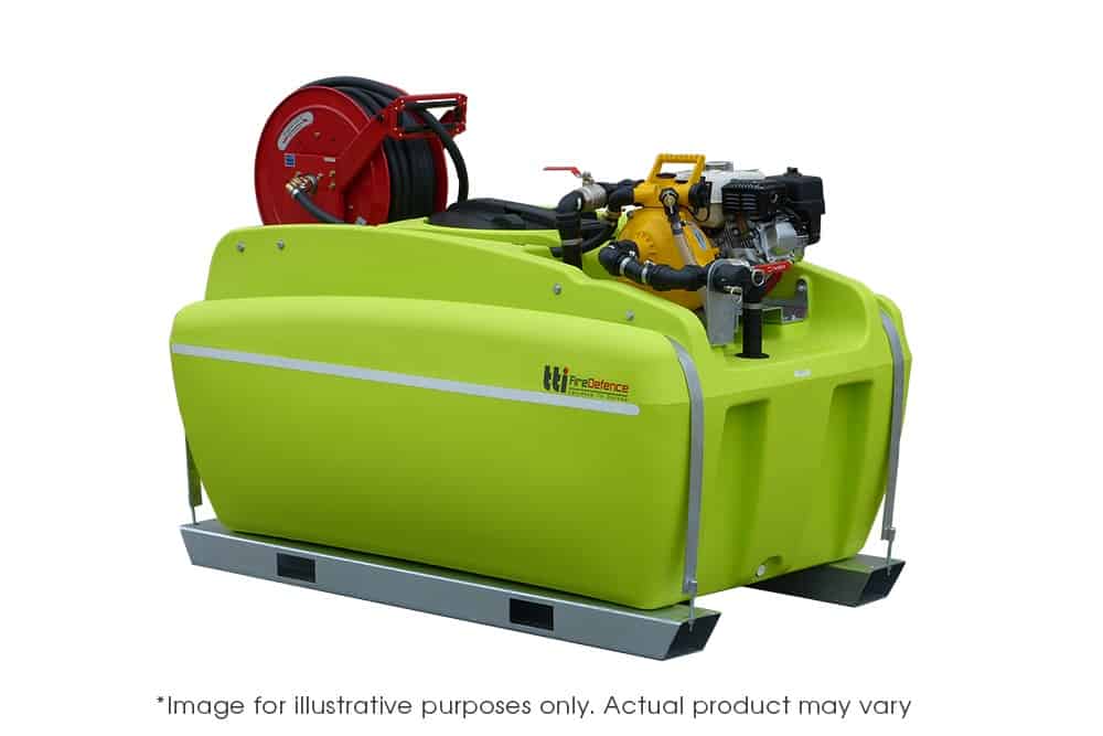 1,000L FireDefence™ Portable Fire Fighting Unit with Pump - Image 6