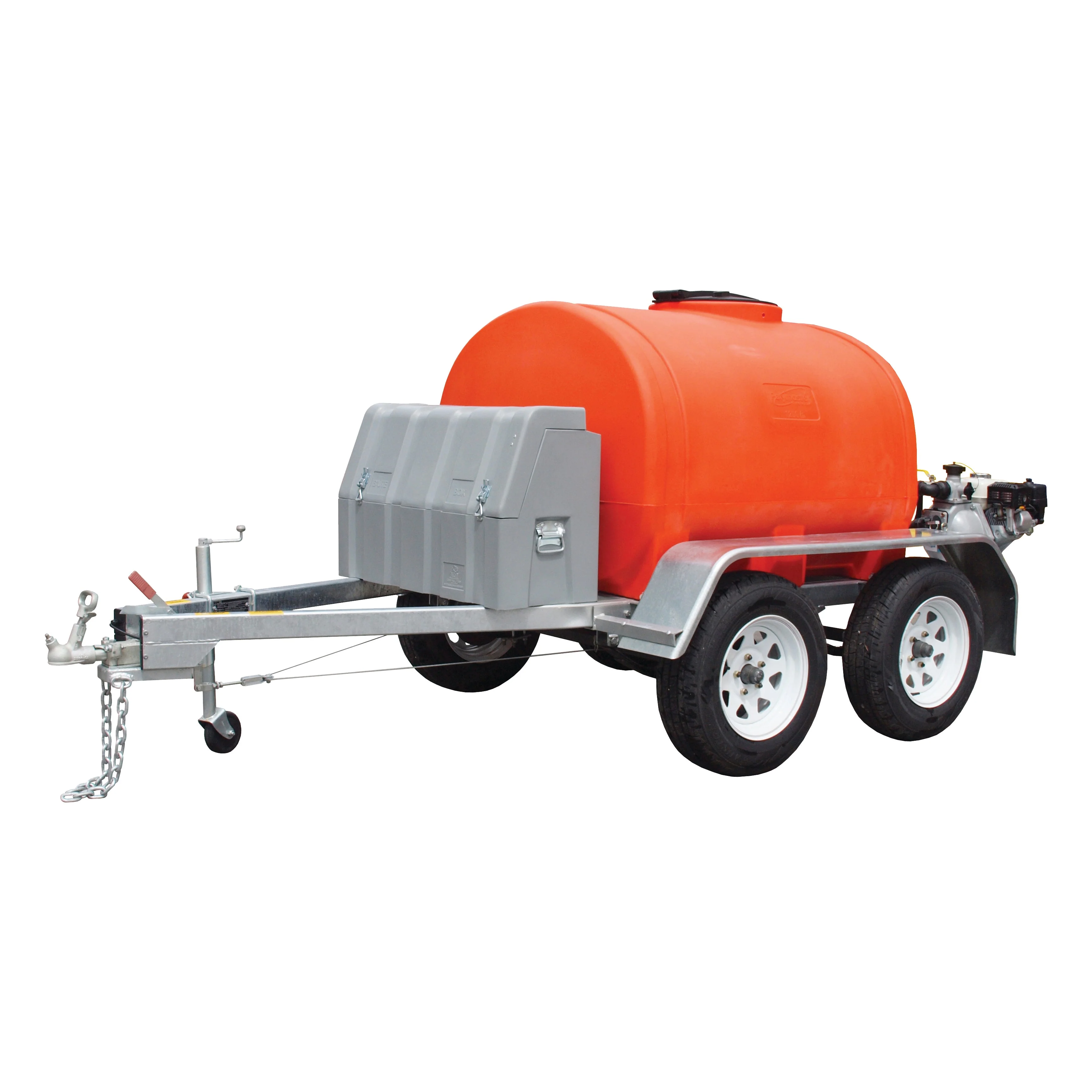 Polymaster 1,200L Trailer Mounted Fire-Fighting Package 6.5HP