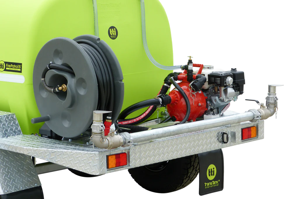 2400L FirePatrol15™ Fire Fighting Braked Trailer With Pump +Extras. - Image 5