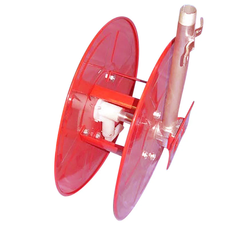 25Mm X 30Mred Powder Coated Steel Hosereel, Inc Live Swivel And Mounting Bracket.