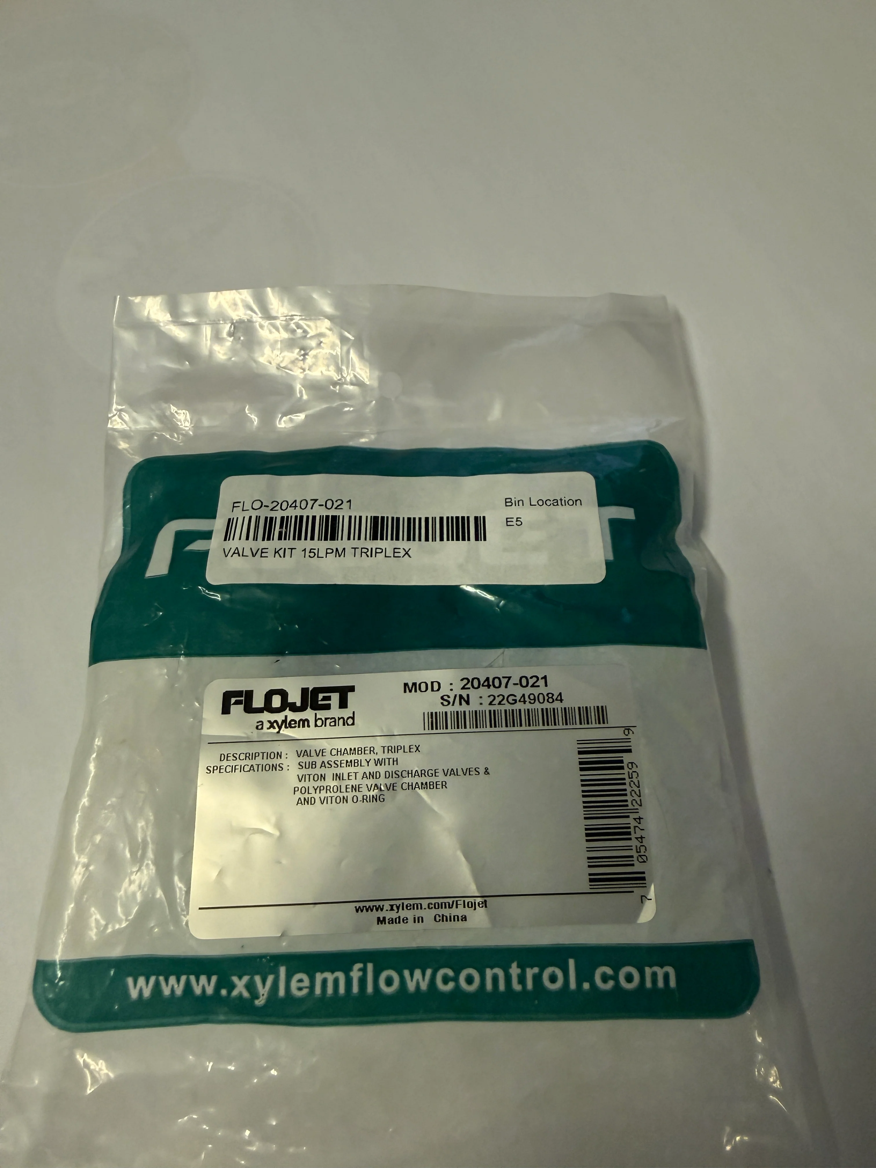 FloJet 15lpm valve kit - Image 3