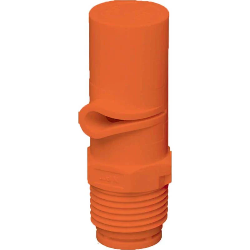 Teejet Boomless Nozzle, Left, Orange. B1/4xp10L