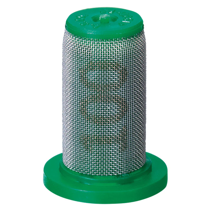 Teejet Tip Strainer - Pp W/Ss Screen 100 Mesh Green